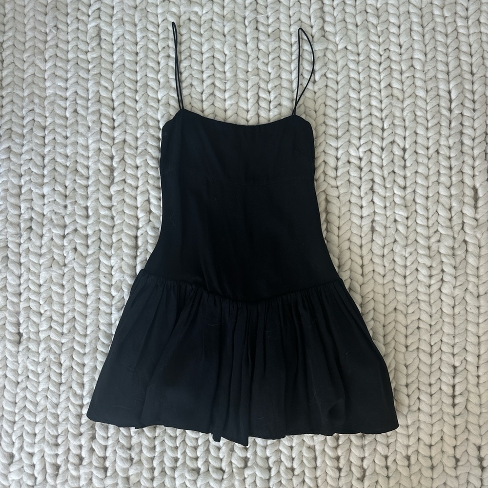NBD Black Strappy Dress